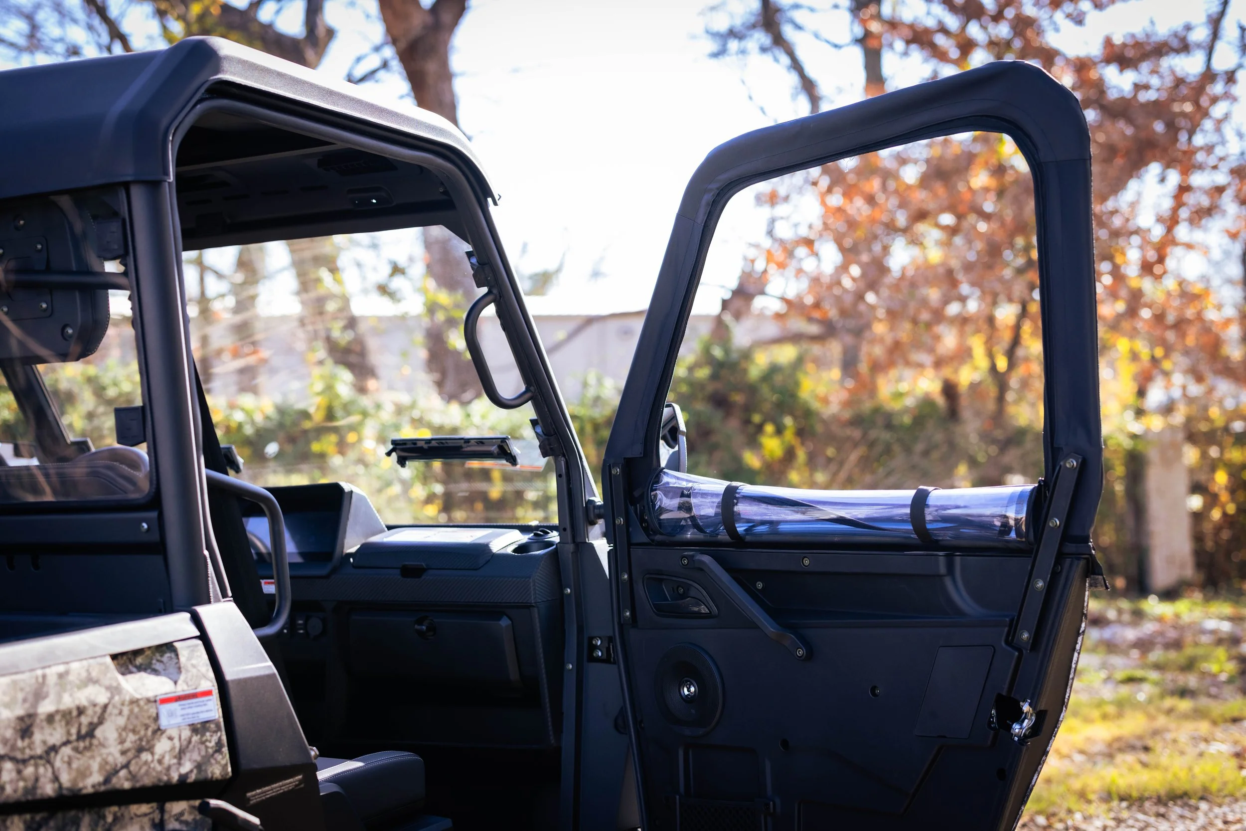 Front Half Doors Zip Window - Framed Canvas — Axis Offroad